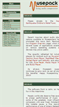 Mobile Screenshot of musepack.net